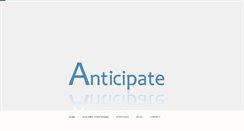 Desktop Screenshot of anticipatemarketing.com